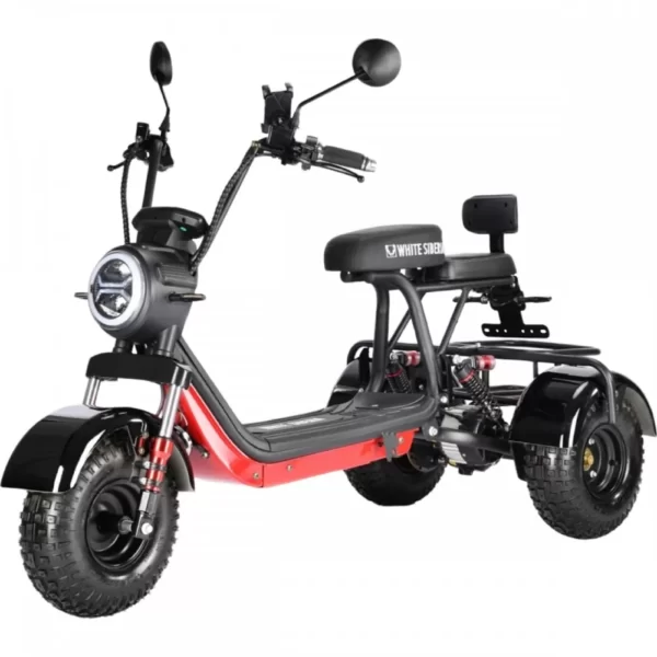 Электроскутер White Siberia Trike Mini — фото 5