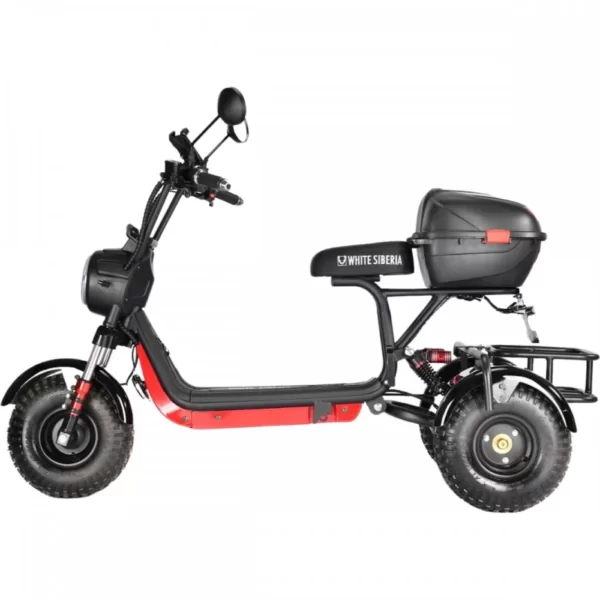Электроскутер White Siberia Trike Mini — фото 2