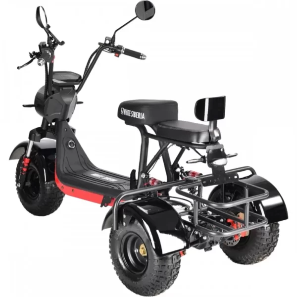 Электроскутер White Siberia Trike Mini — фото 4