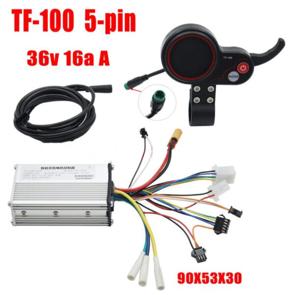 Набор TF-100 (5Pin) Контроллер 36V16A Кабель